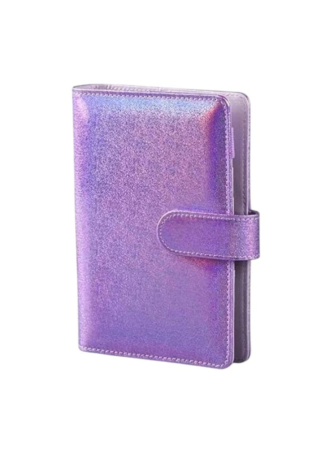 Faux leather wallet, money pouch, budget and notepad with card slots, cash and money compartment - A6 - Image 1